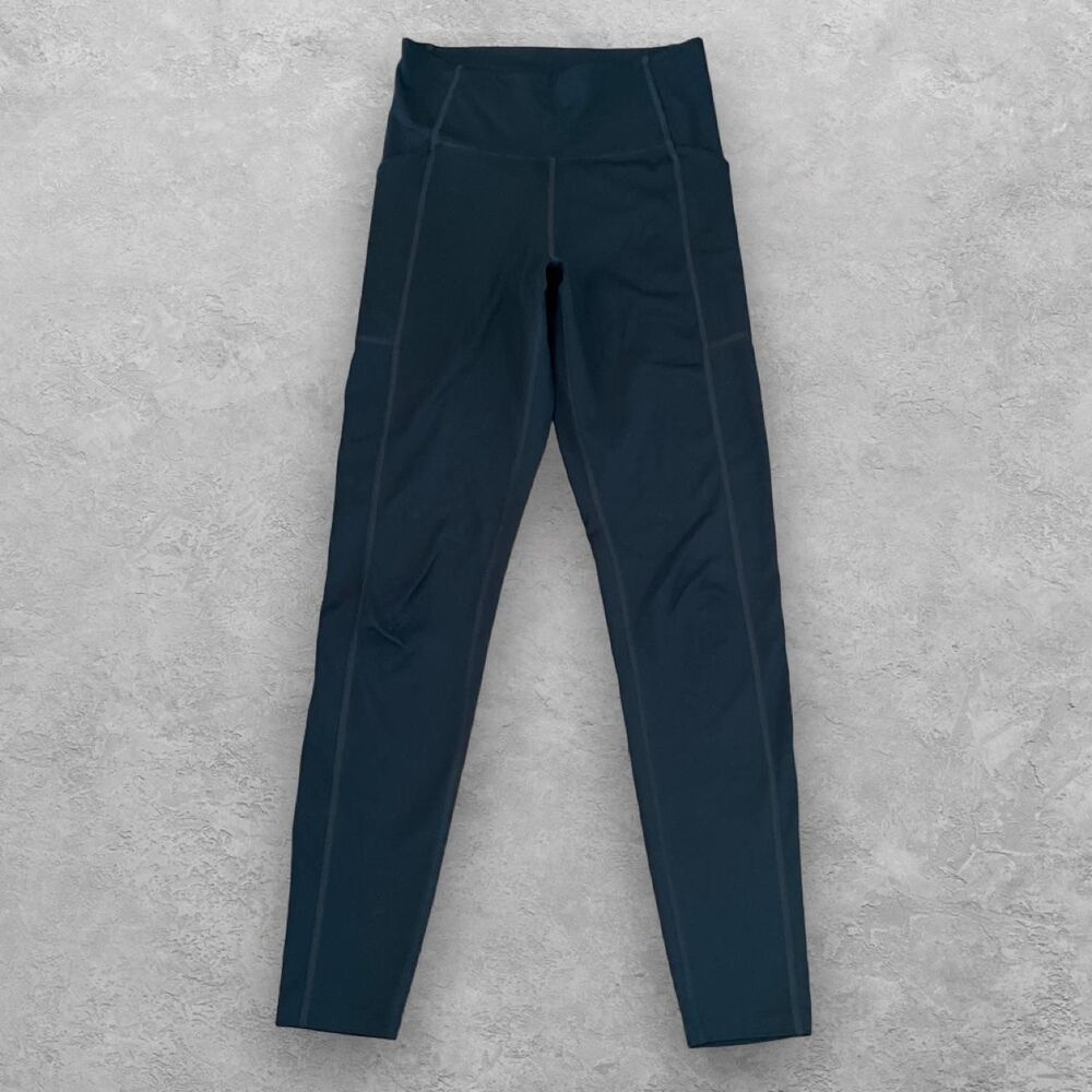 Girlfriend Collective High Rise Compressive Pocket Leggings Small S Athletic
